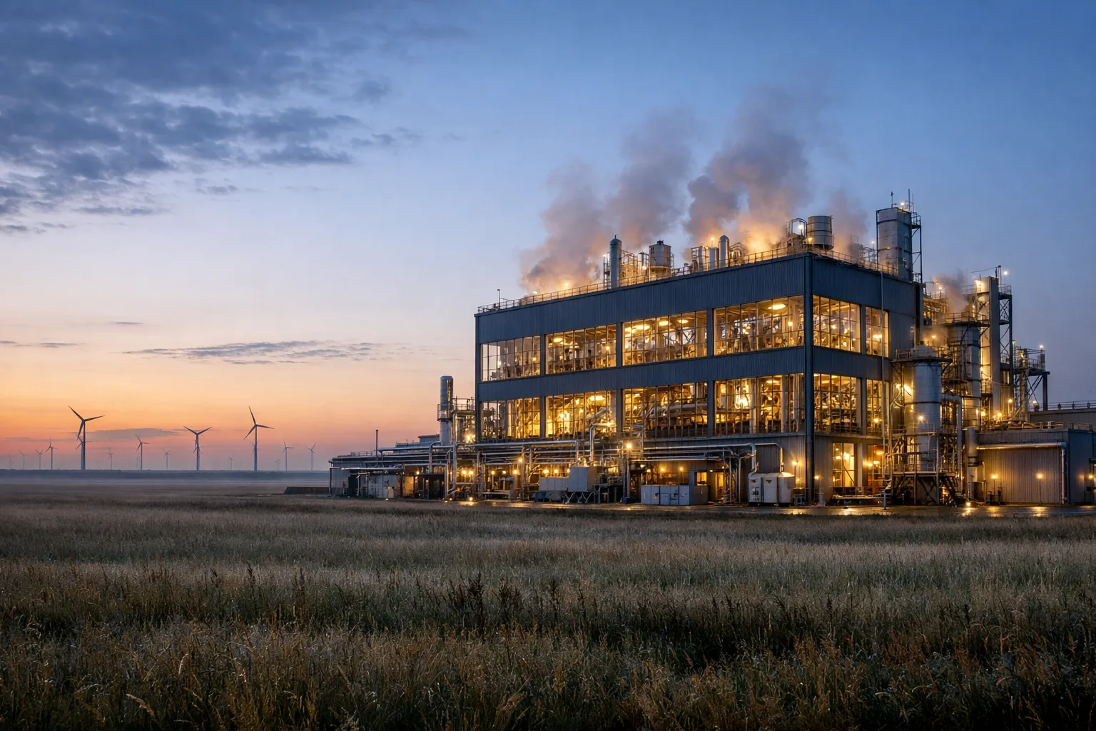 Minnesota launches wind-powered green ammonia production facility